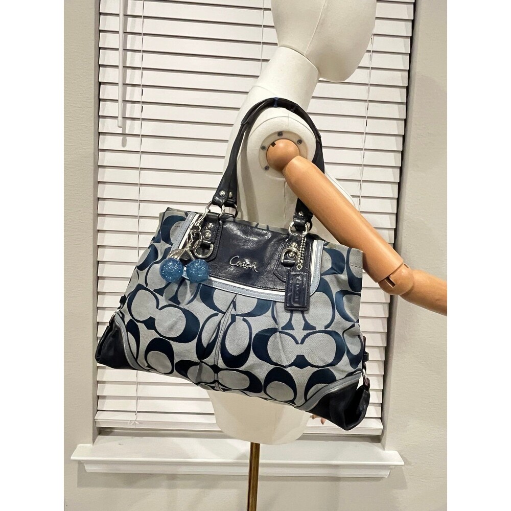Coach Signature C Monogram Shoulder Bag